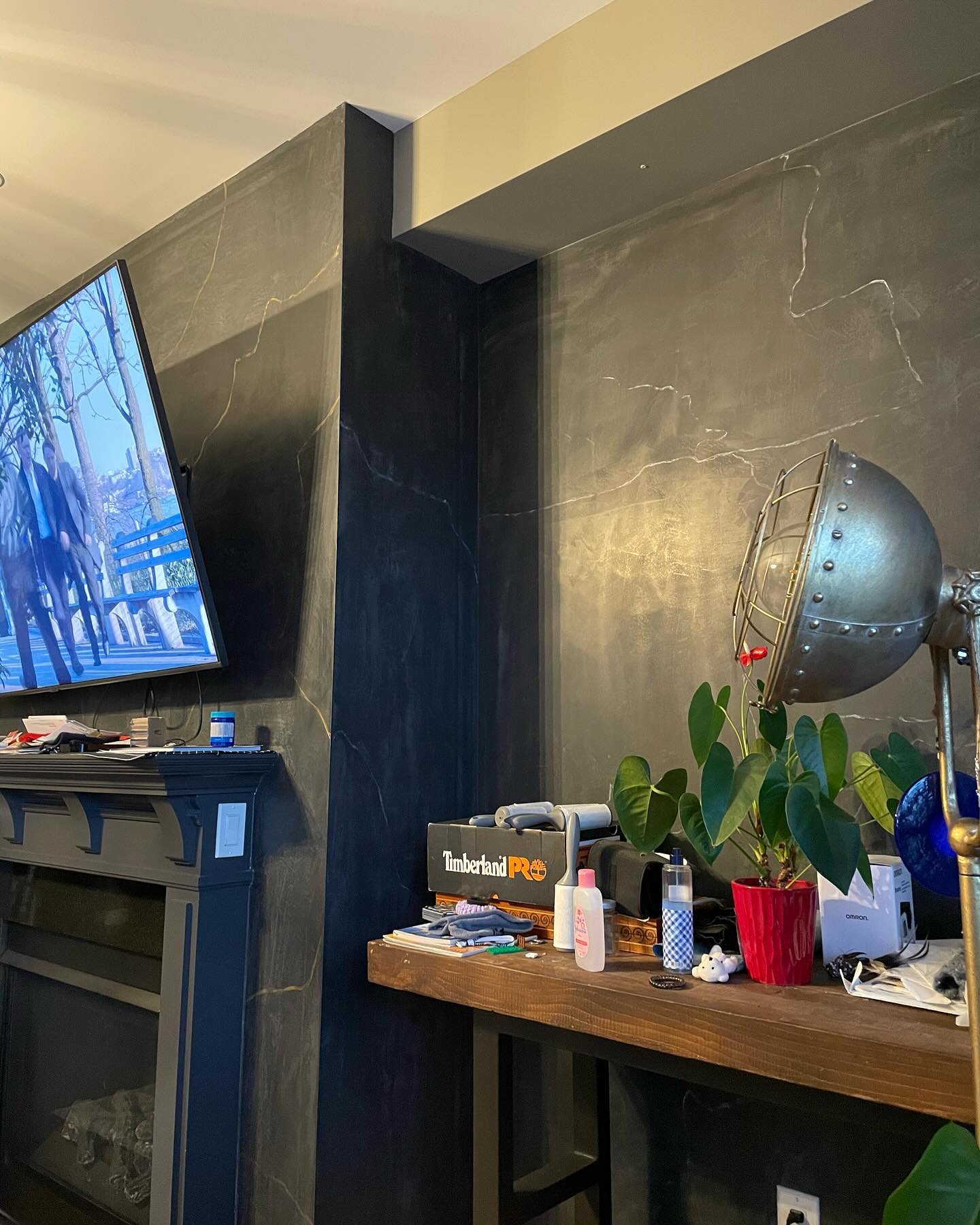 Workspace area custom painting